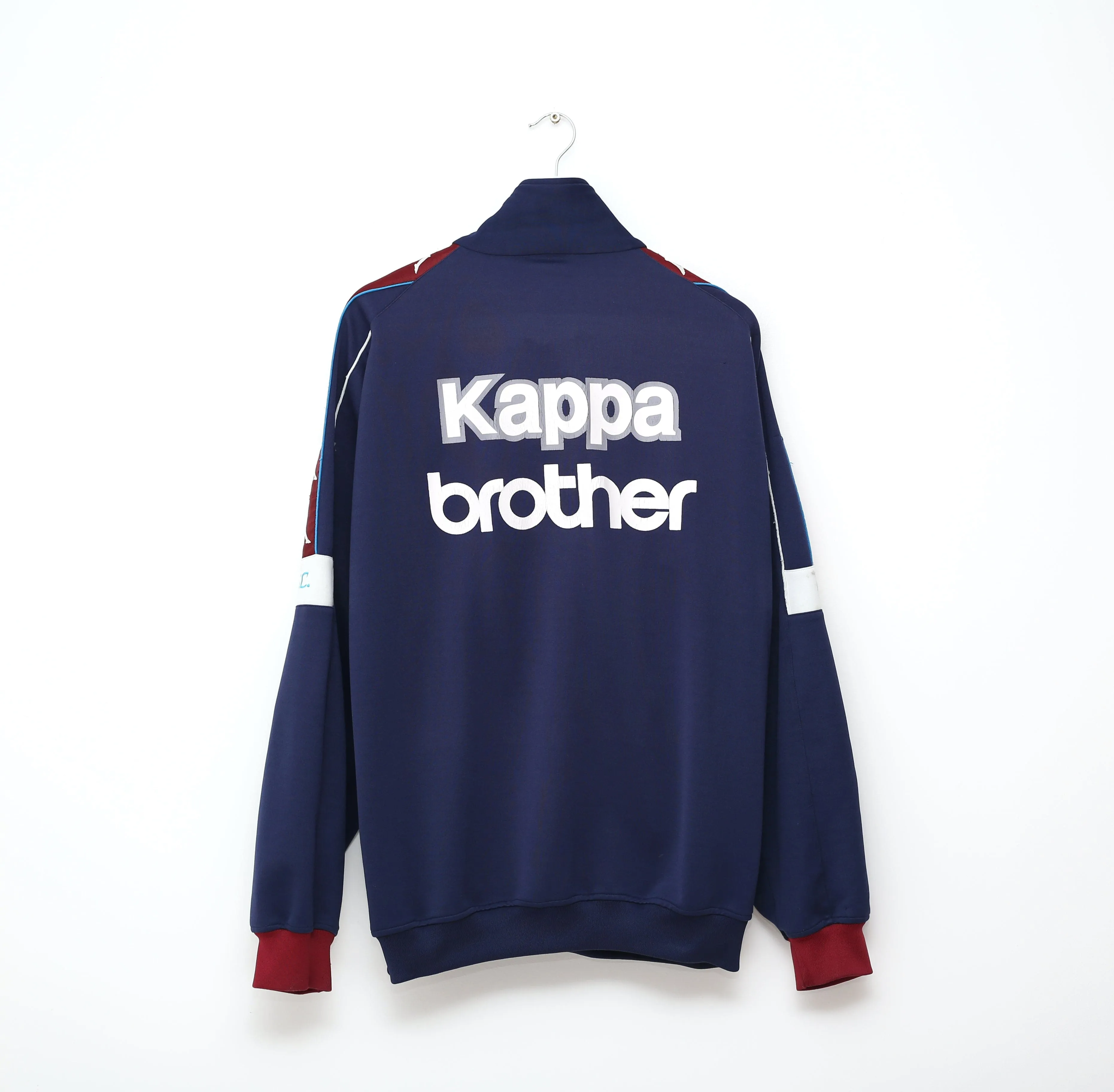 1997/99 MANCHESTER CITY Vintage Kappa Football 1/4 Zip Track Top (XL)