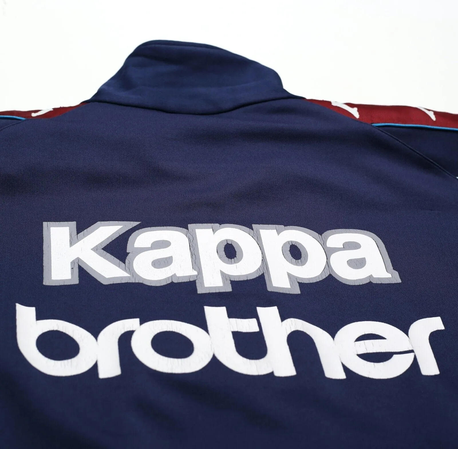 1997/99 MANCHESTER CITY Vintage Kappa Football 1/4 Zip Track Top (XL)