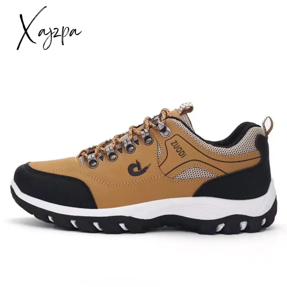 2024 Spring New Men's Shoes European and American Fashion Foreign Trade Large Size Casual Shoes Men's Outdoor Sports Hiking Shoes