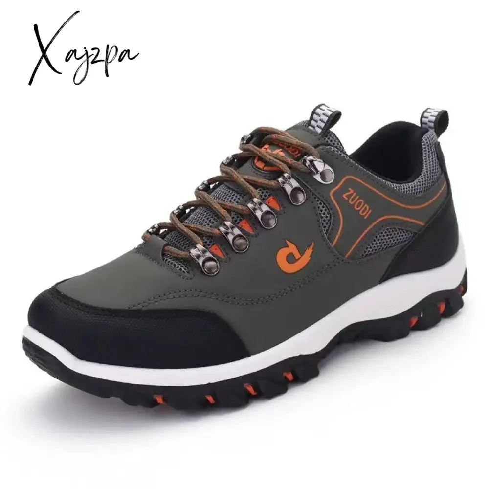 2024 Spring New Men's Shoes European and American Fashion Foreign Trade Large Size Casual Shoes Men's Outdoor Sports Hiking Shoes