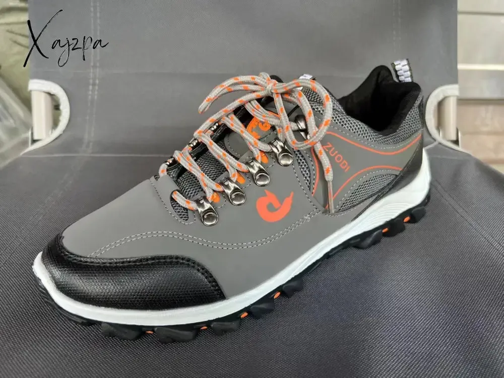 2024 Spring New Men's Shoes European and American Fashion Foreign Trade Large Size Casual Shoes Men's Outdoor Sports Hiking Shoes