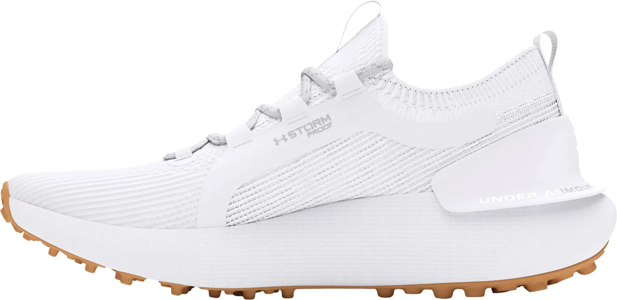 2024 Under Armour Women's Phantom Golf Shoe - White/White Clay/White