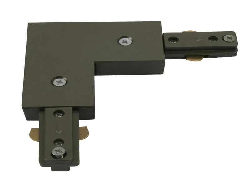 230V Single Circuit Right Angle Track Connector