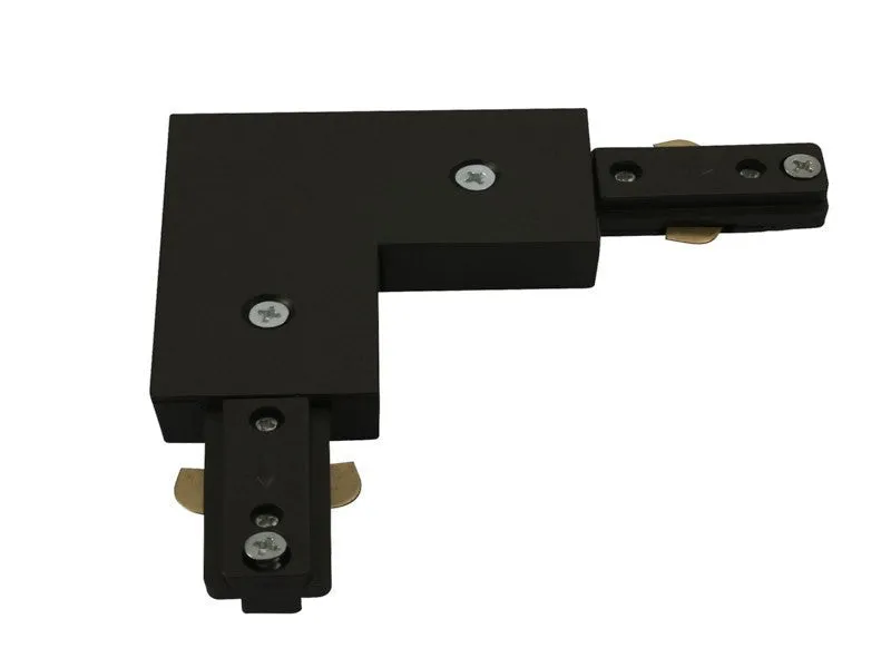 230V Single Circuit Right Angle Track Connector