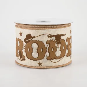 2.5" Rodeo Western Ribbon (10 Yards)