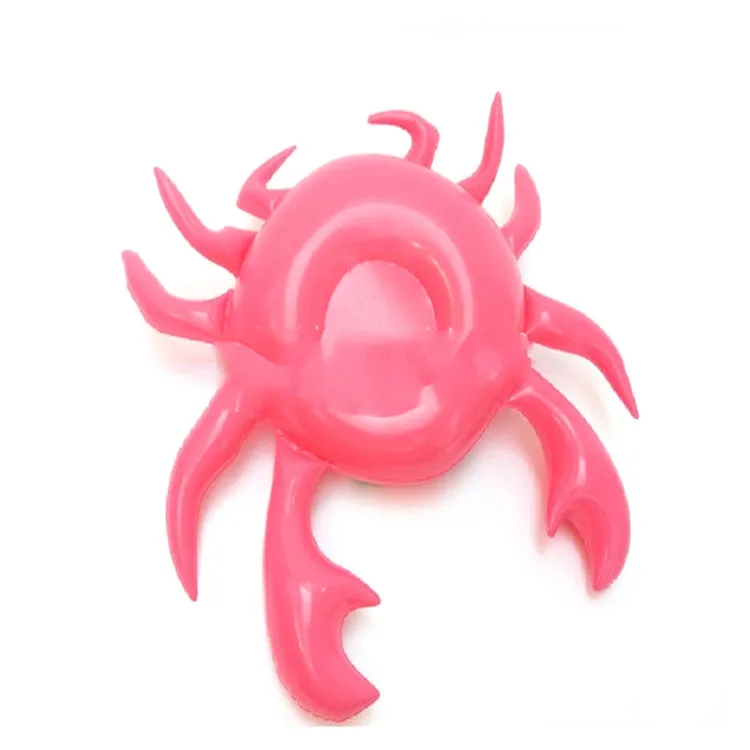 3 PCS Crab Shape Inflatable Floating Drink Coaster, Middle Ring Diameter: 7.5cm