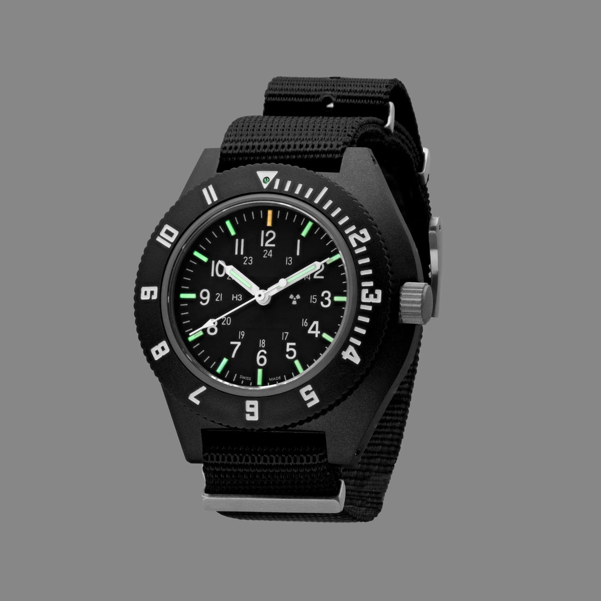 41MM BLACK PILOT'S NAVIGATOR (QUARTZ)