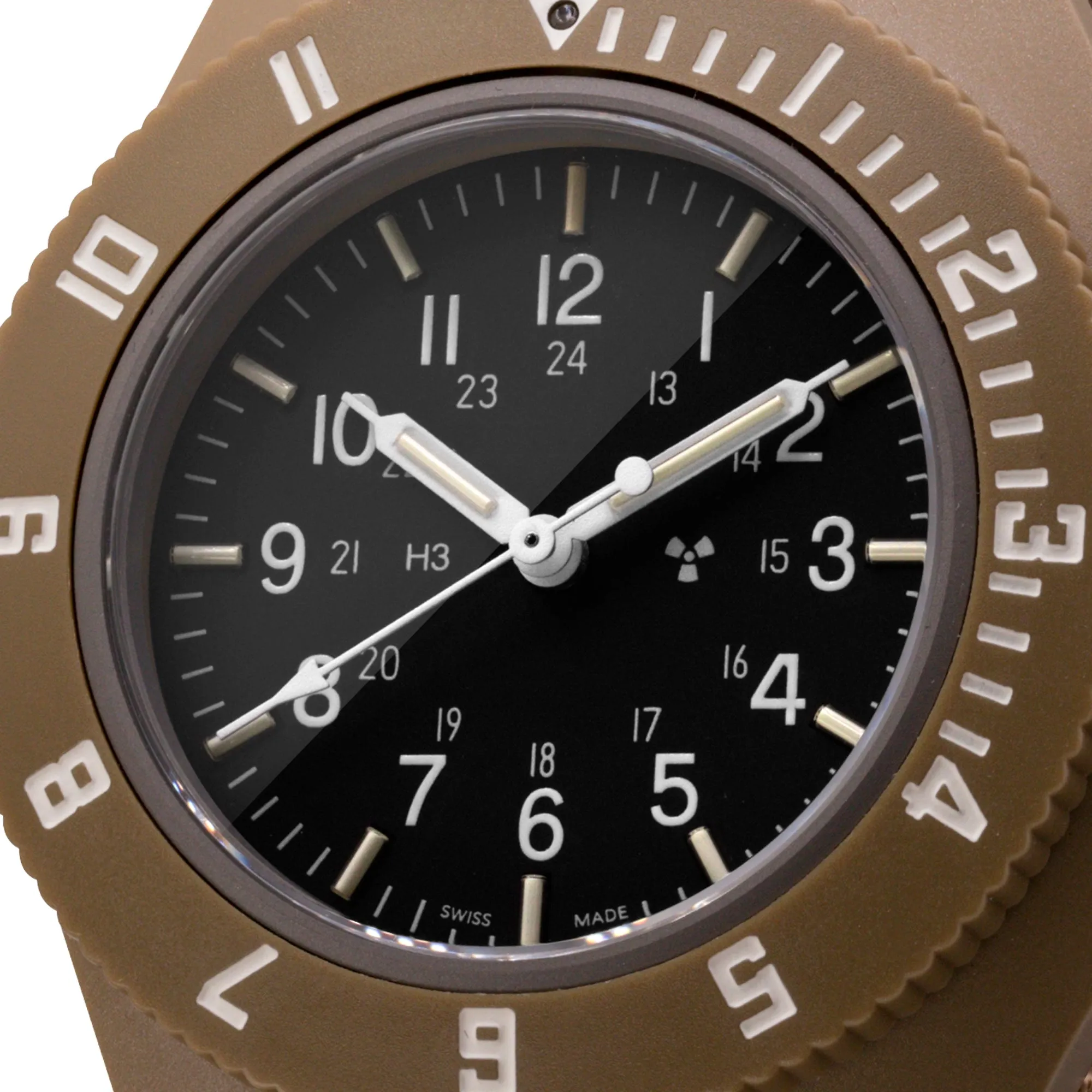 41MM DESERT TAN PILOT'S NAVIGATOR (QUARTZ)