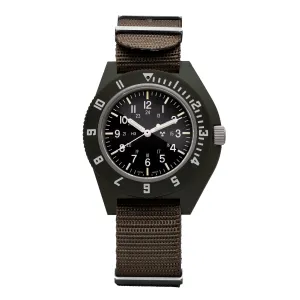 41MM SAGE GREEN PILOT'S NAVIGATOR (QUARTZ)