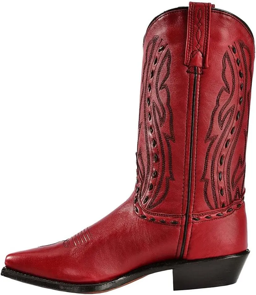 Abilene Women's 9002 Western Boots, Red