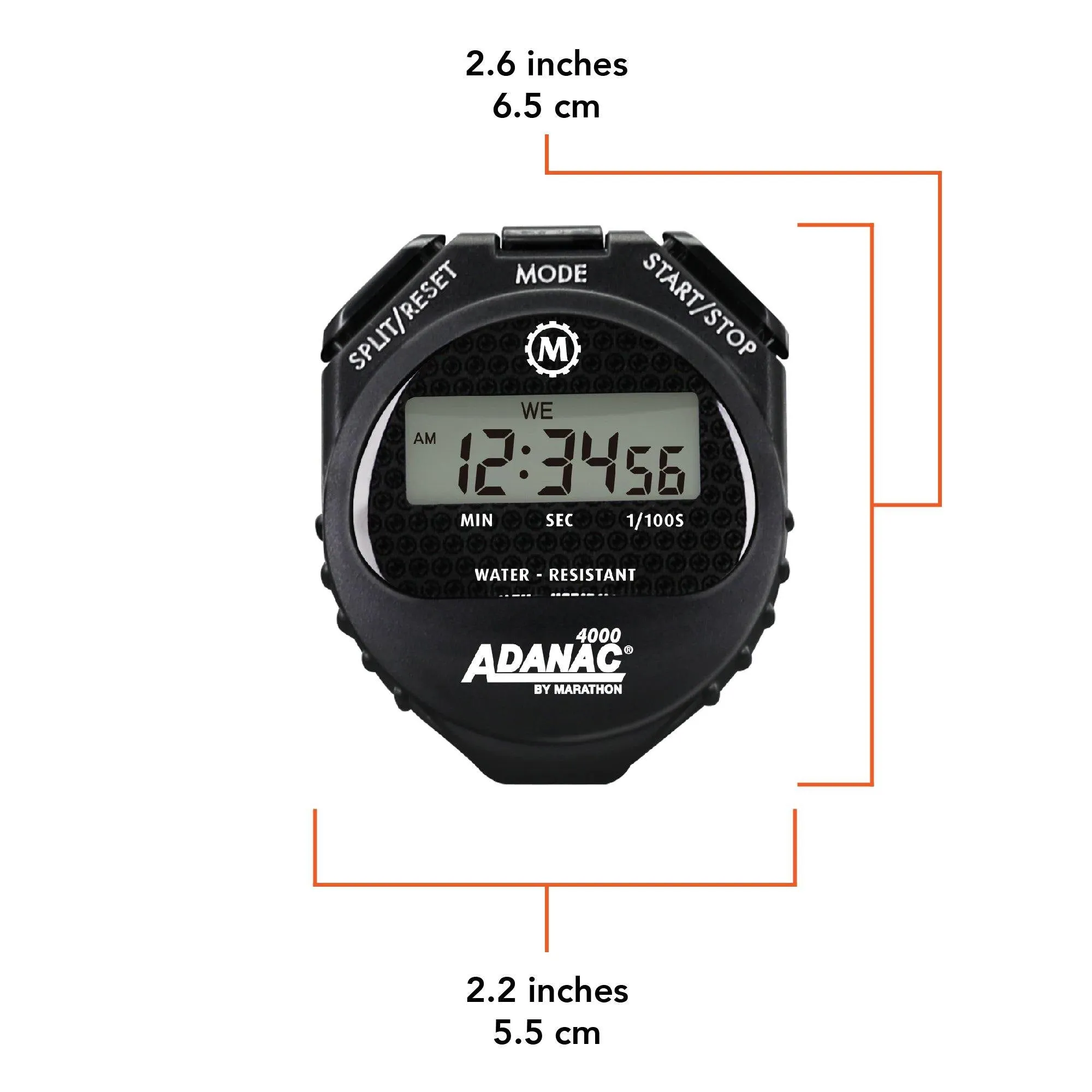 ADANAC 4000 DIGITAL STOPWATCH TIMER WITH LARGE DISPLAY