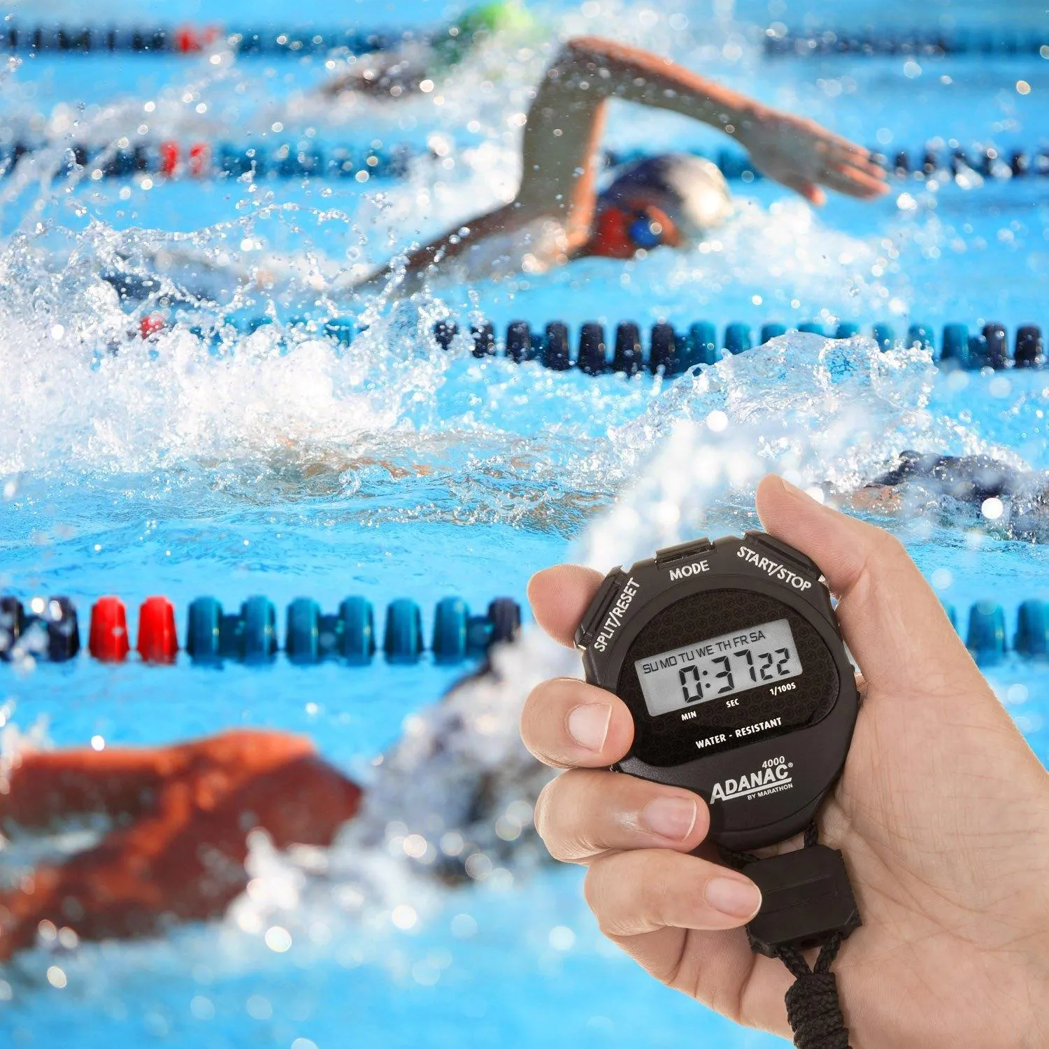 ADANAC 4000 DIGITAL STOPWATCH TIMER WITH LARGE DISPLAY