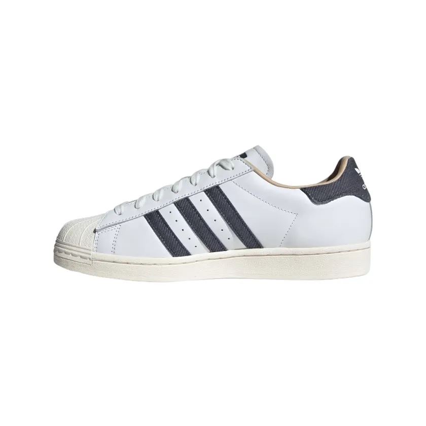 Adidas Originals scarpa sneakers da uomo Superstar ID4685 bianco-blu