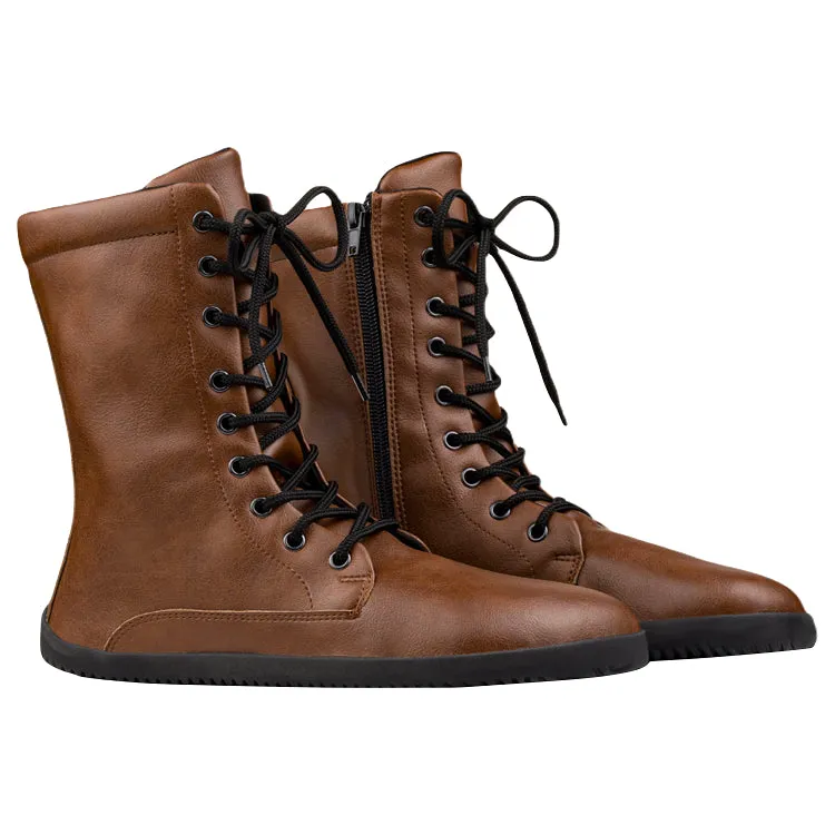 Ahinsa Jaya Zip-Up Barefoot Brown