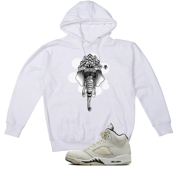 Air Jordan 5 SE “Sail” | illcurrency White T-Shirt (Elephant)