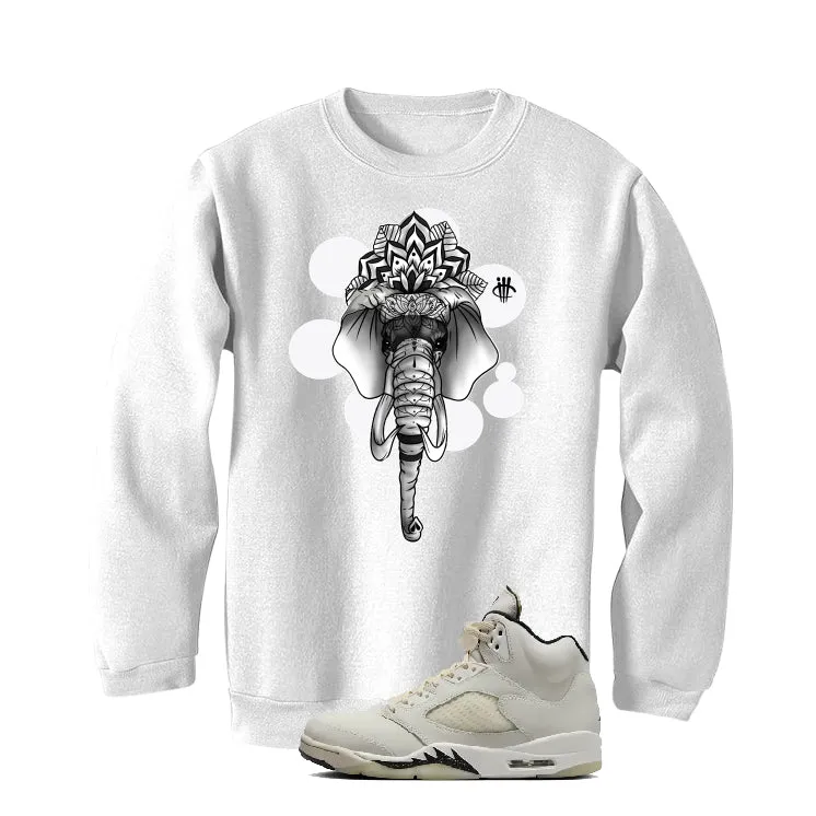 Air Jordan 5 SE “Sail” | illcurrency White T-Shirt (Elephant)