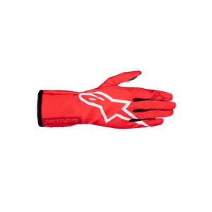 ALPINESTARS 3550625-3082-2XL Gloves for Karting Tech-1 K Race V2, Red / White / Burgundy, Size 2XL