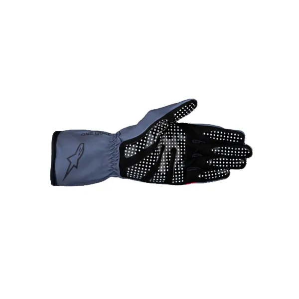 ALPINESTARS 3550625-9152-2XL Gloves for Karting Tech-1 K Race V2, Asphalt / Red / Charcoal, Size 2XL