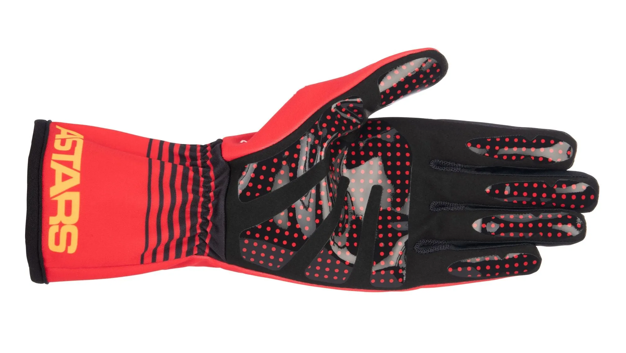 ALPINESTARS 3552223_3340_L TECH 1 K RACE v2 FUTURE Kart gloves, red/tangerine, Size L