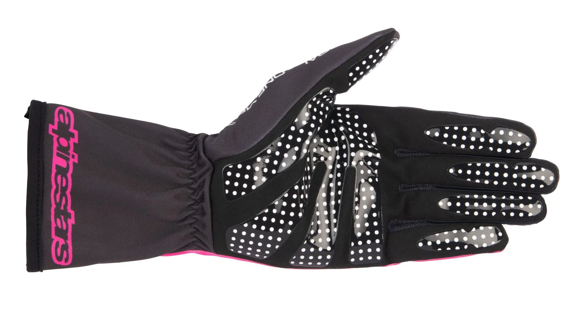 ALPINESTARS 3552423_399_M TECH 1 K RACE v2 ADVANCE Kart gloves, pink/black, Size M