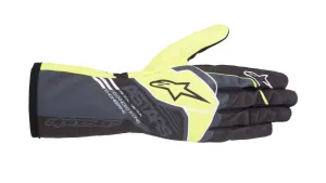 ALPINESTARS 3552723_164_L TECH 1 K RACE S v2 CORPORATE Kart gloves, kids, antchracite/lime, Size L