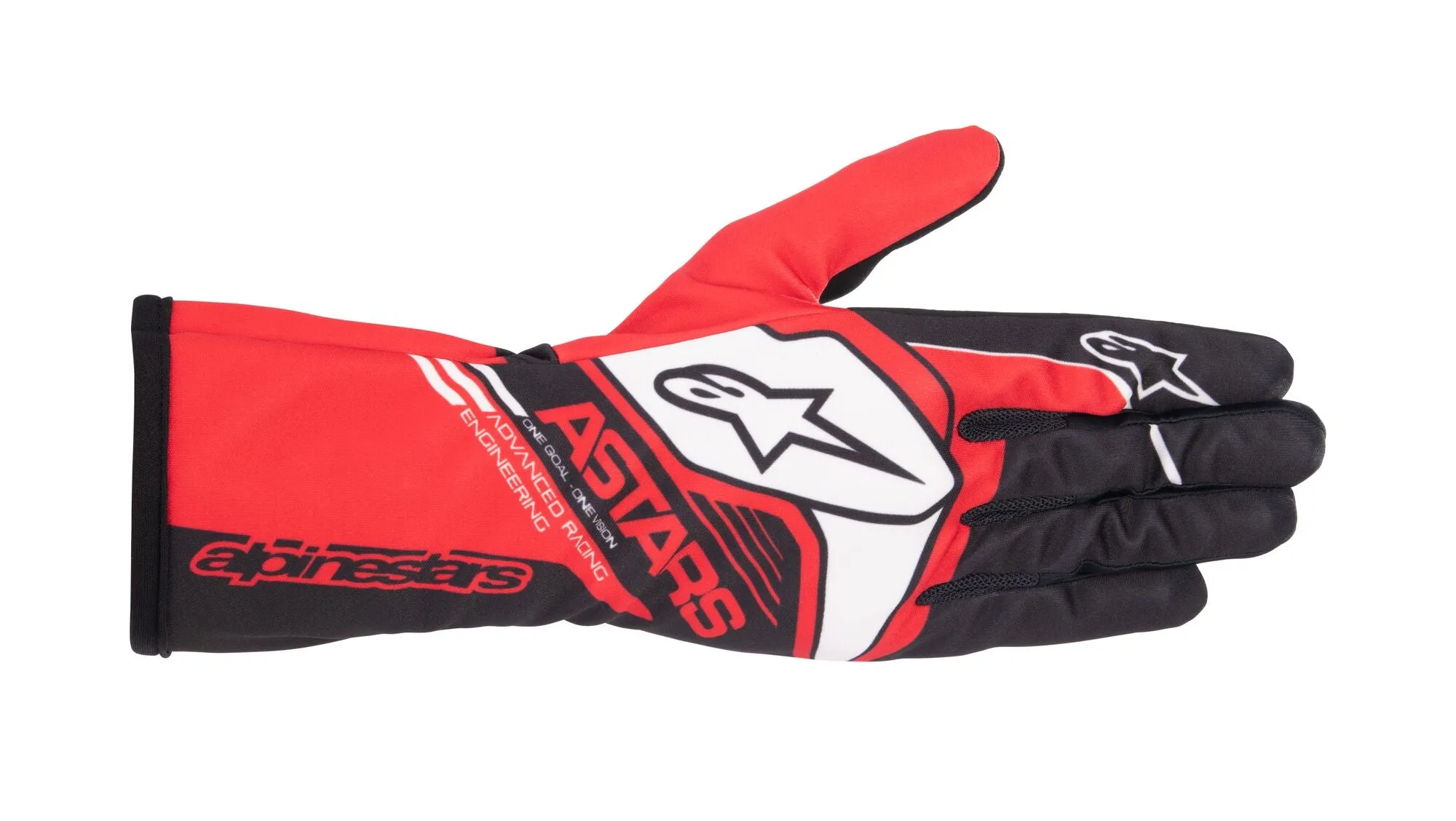 ALPINESTARS 3552723_31_L TECH 1 K RACE S v2 CORPORATE Kart gloves, kids, red/black, Size L