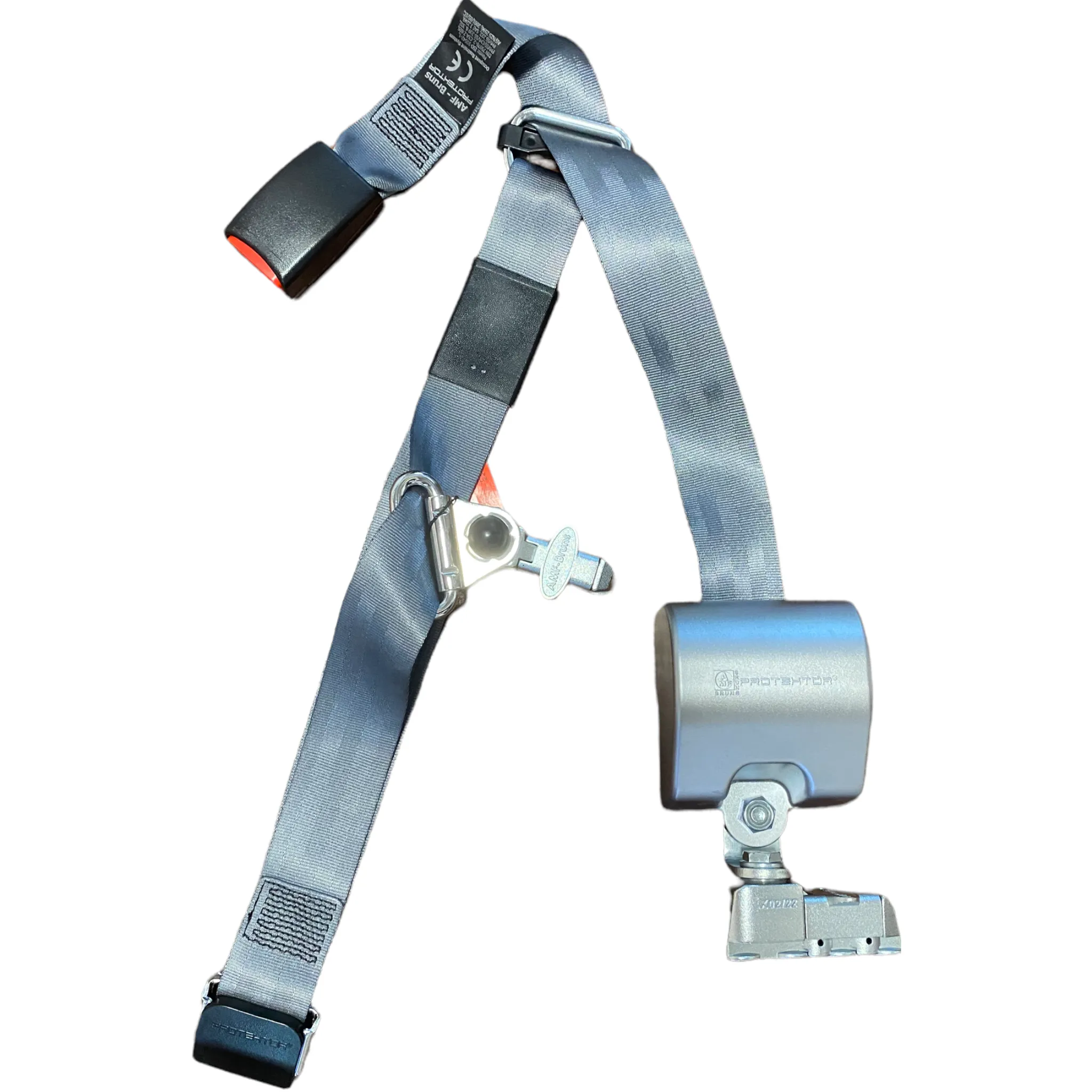 AMF Bruns Occupant Sub-Assembly, Retractor Shoulder Belt, Manual Height Adjuster | H 470 254