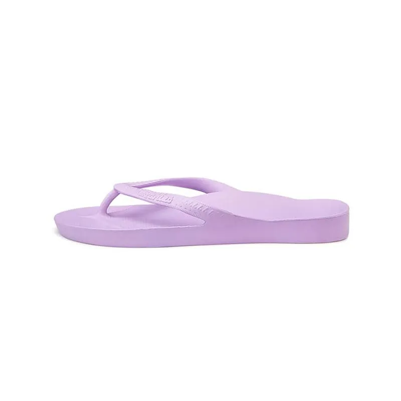 Archies Lilac Arch Support Thongs