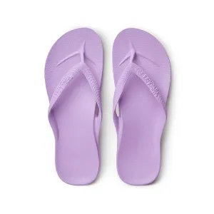 Archies Lilac Arch Support Thongs