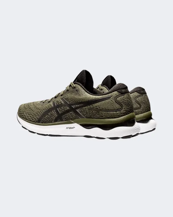 Asics Gel-Nimbus 24 Men Running Shoes Olive