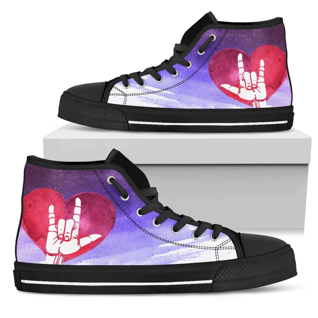 ASL Love High Top