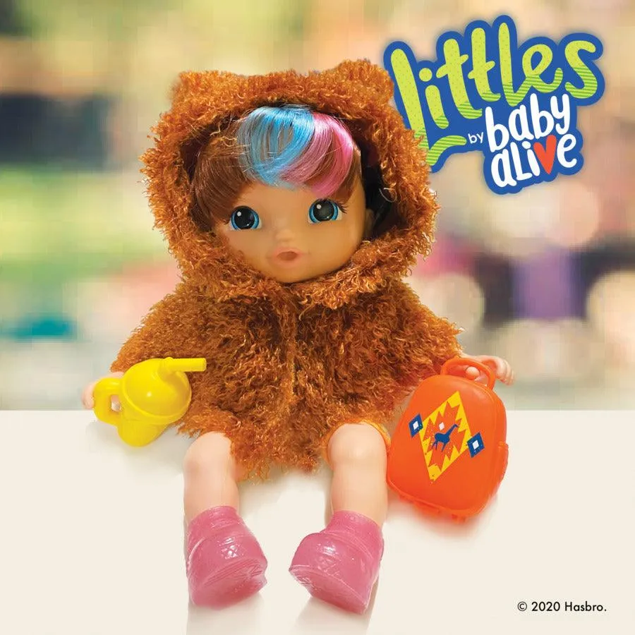 Baby Alive Littles, Fantasy Styles Squad Doll, Little Harlyn, Safari Accessories, Straight Brown Hair