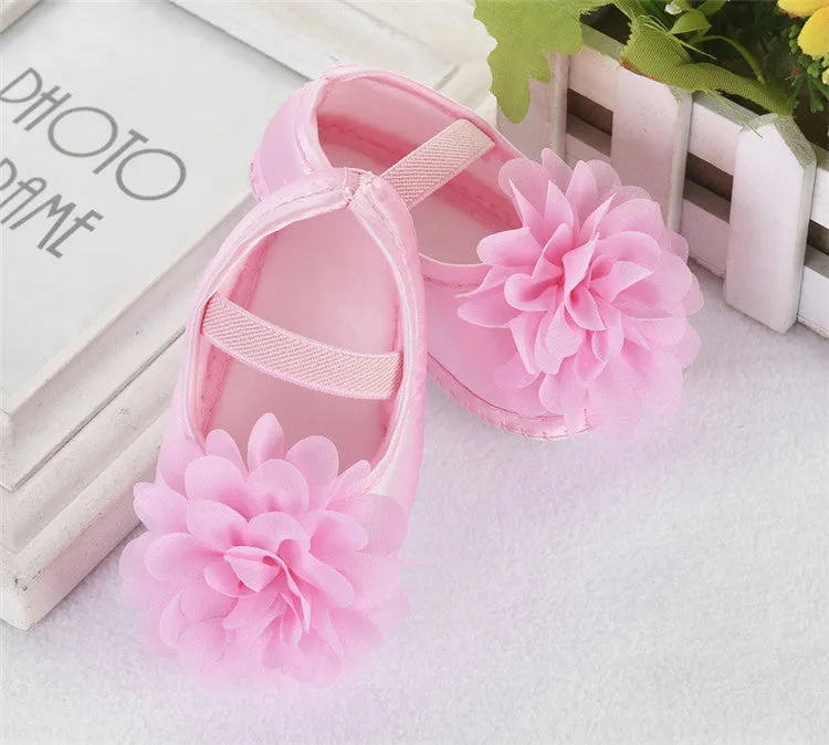 Baby Girl Shoes First Walkers Lace Floral Newborn Baby Shoes Princess Infant Toddler Baby Shoes for Girls Party