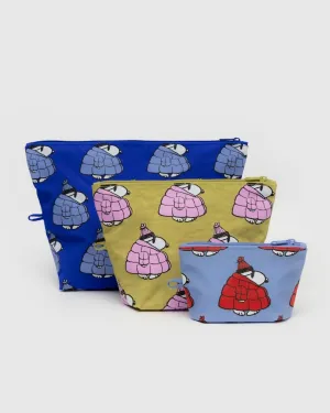 Baggu Go Pouch Set