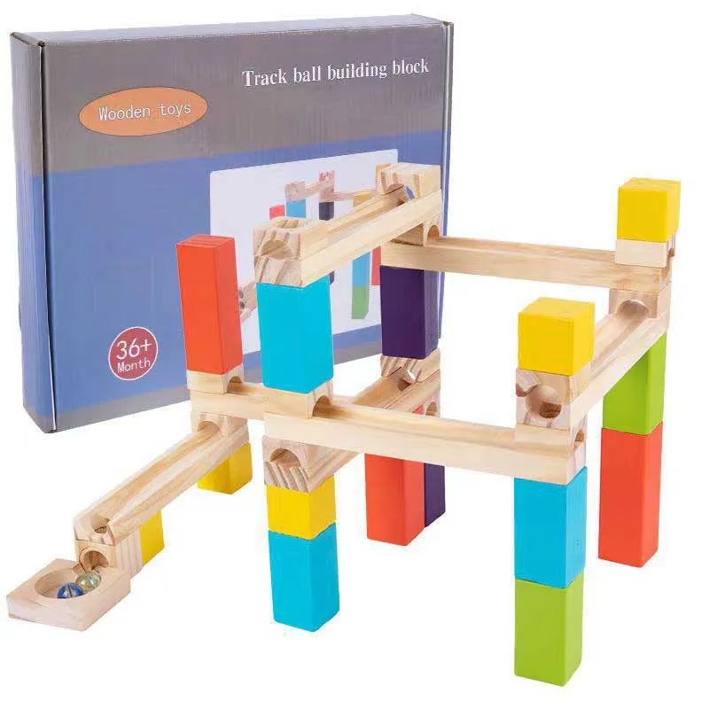 Ball Track Stack Building Blocks