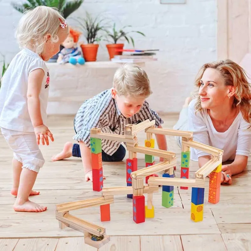 Ball Track Stack Building Blocks