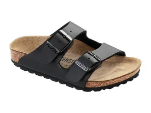 Birkenstock Kids Arizona Birko-Flor Nubuck Black - Narrow