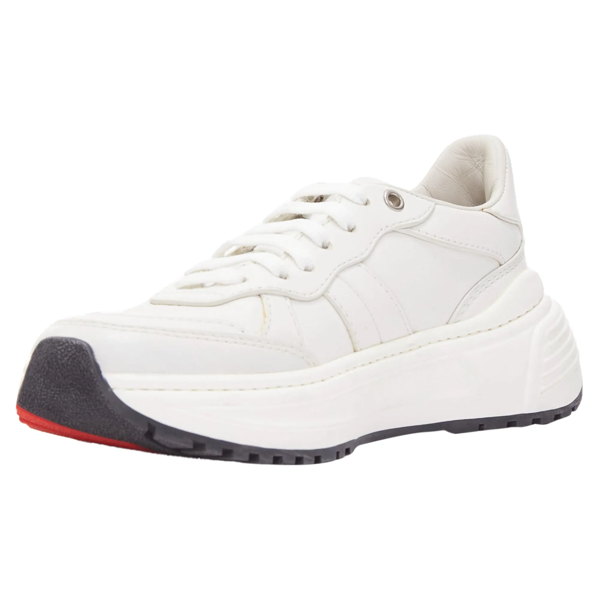 Bottega Veneta Speedster Leather Panelled Soled Dad Sneakers