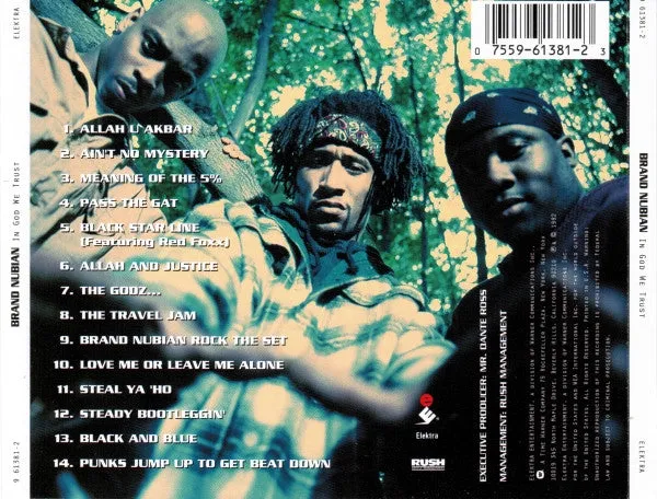 Brand Nubian - In God We Trust (CD, Album) (NM or M-)