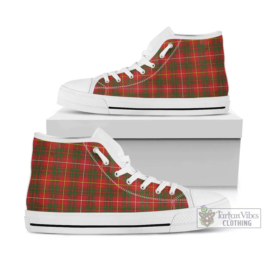 Bruce Modern Tartan High Top Shoes