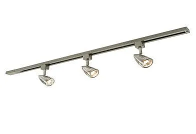 Bullett 3 x 50 Watt GU10 1 metre Track Lighting Kit