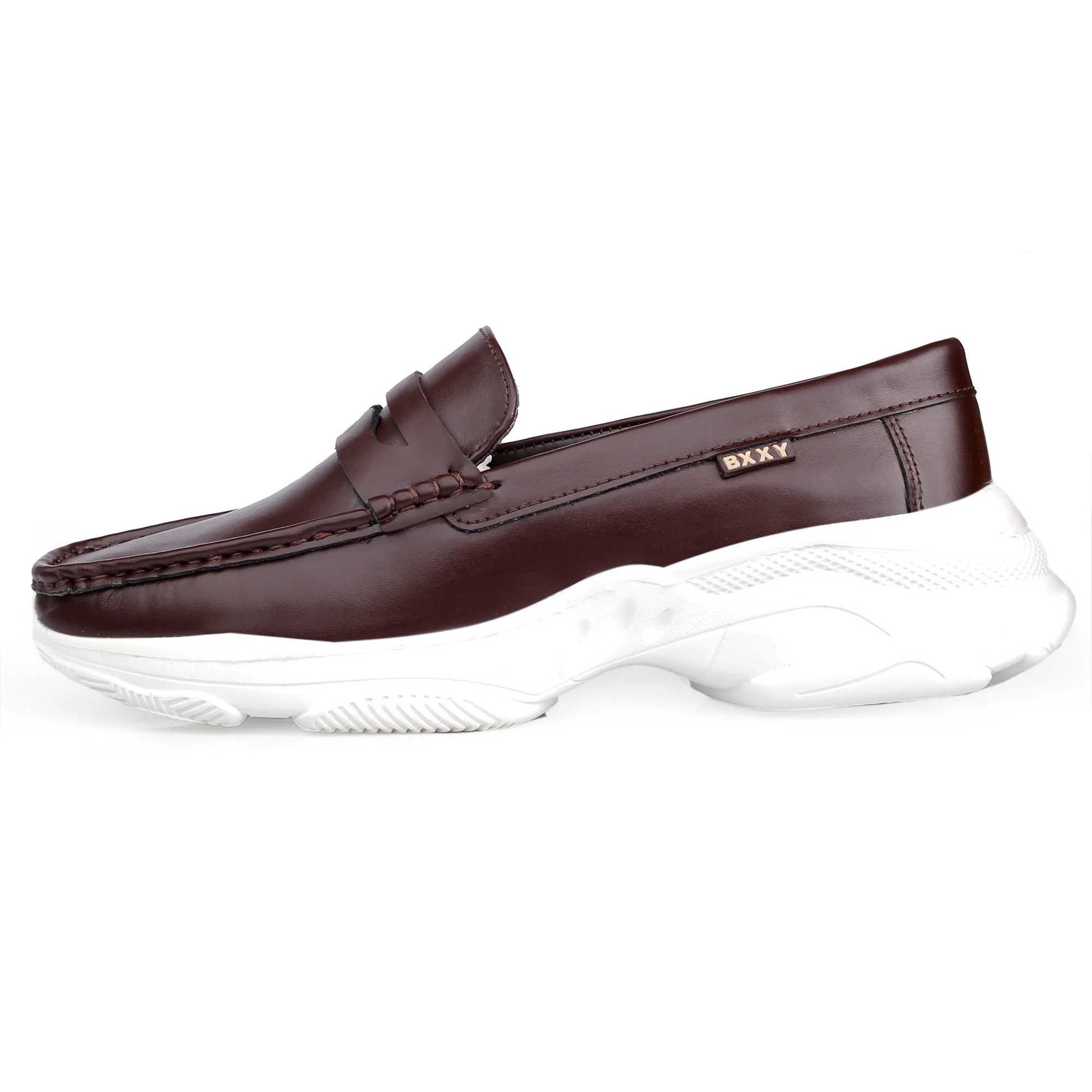 Bxxy New Stylish Men's Faux Leather Stylish Loafers