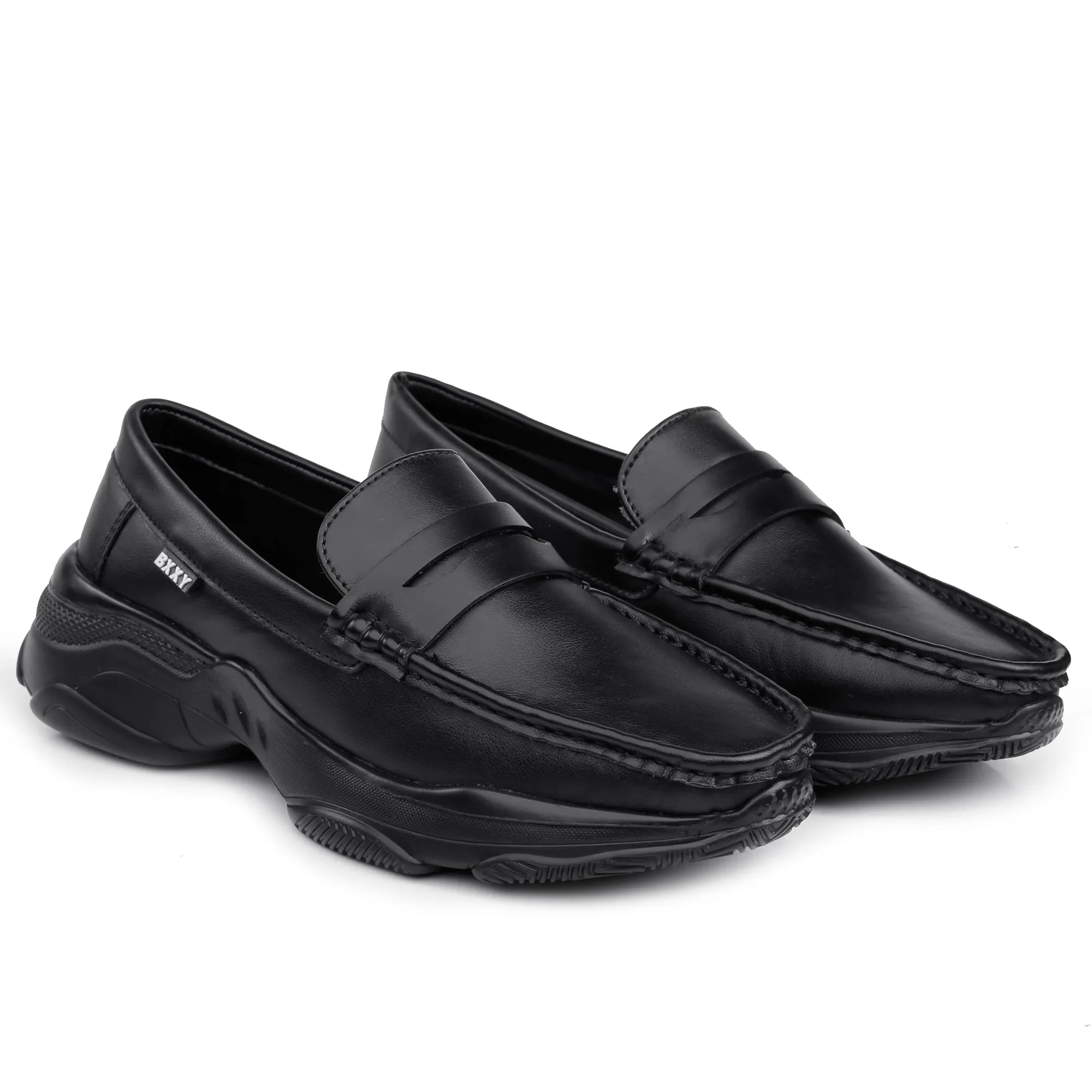 Bxxy New Stylish Men's Faux Leather Stylish Loafers