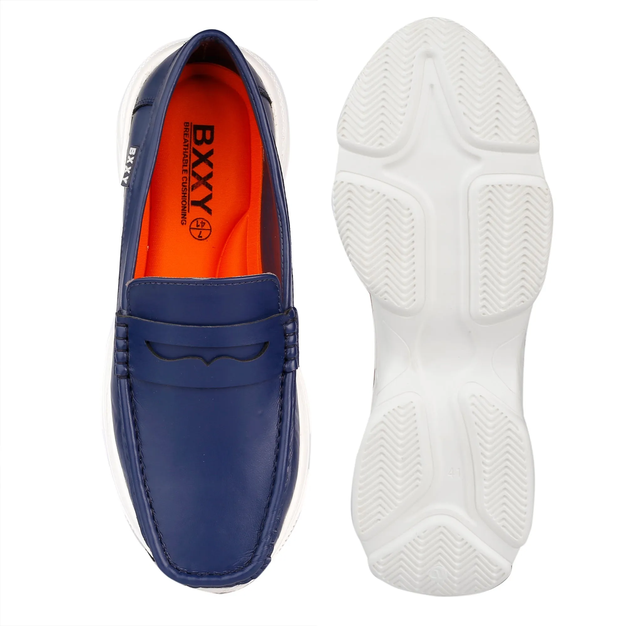 Bxxy New Stylish Men's Faux Leather Stylish Loafers