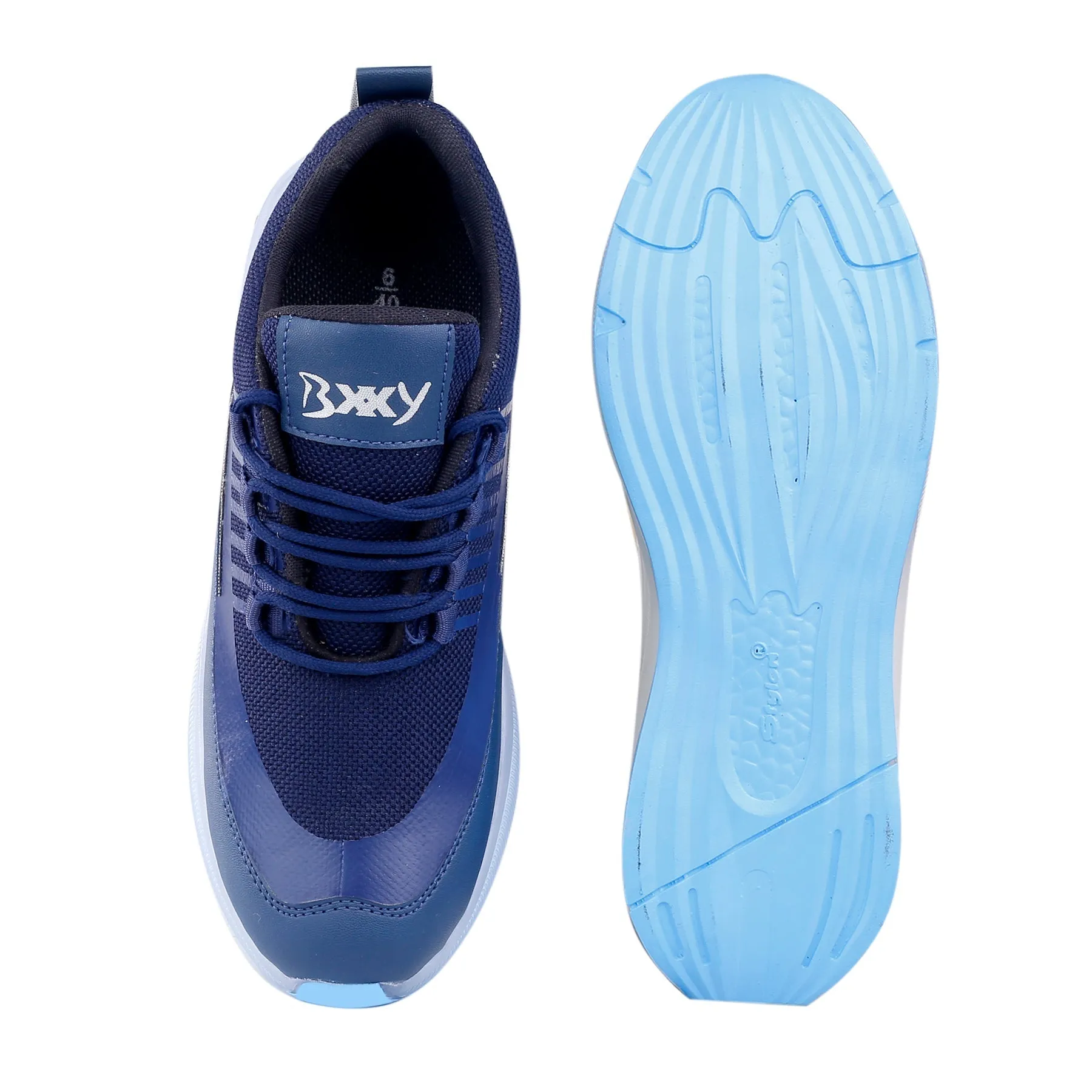 Bxxy's Designer Sports Shoes On Transparent Sole