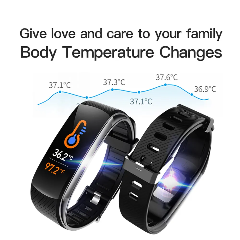 C6T Temperature Monitoring Guarding Health Bracelet