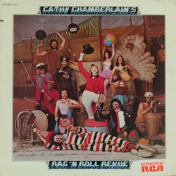 Cathy Chamberlain - Cathy Chamberlain's Rag 'N Roll Revue (LP, Album) (M)