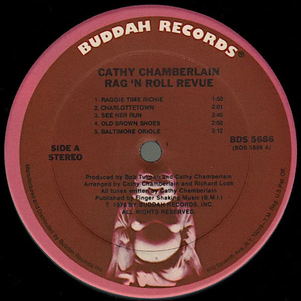 Cathy Chamberlain - Cathy Chamberlain's Rag 'N Roll Revue (LP, Album) (M)