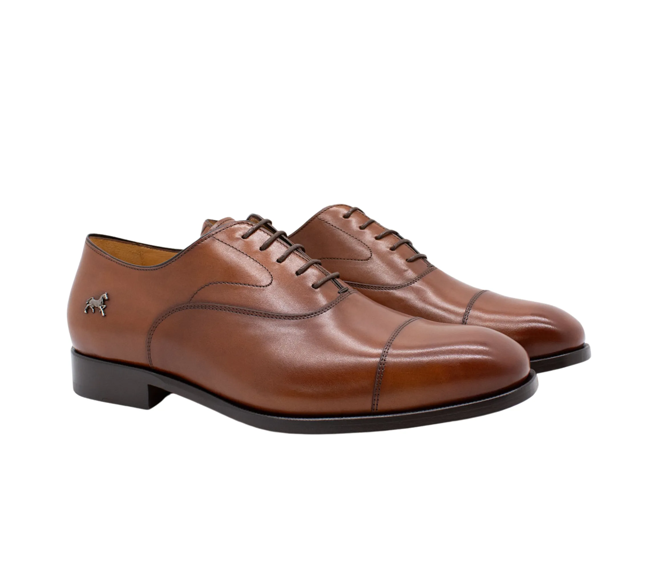 Cavalo Lusitano Leather Toe Cap Oxford Shoes