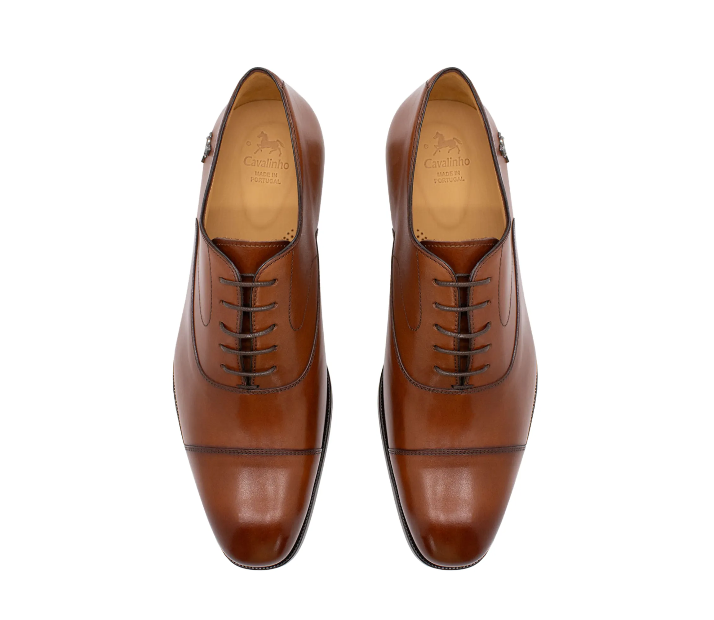 Cavalo Lusitano Leather Toe Cap Oxford Shoes